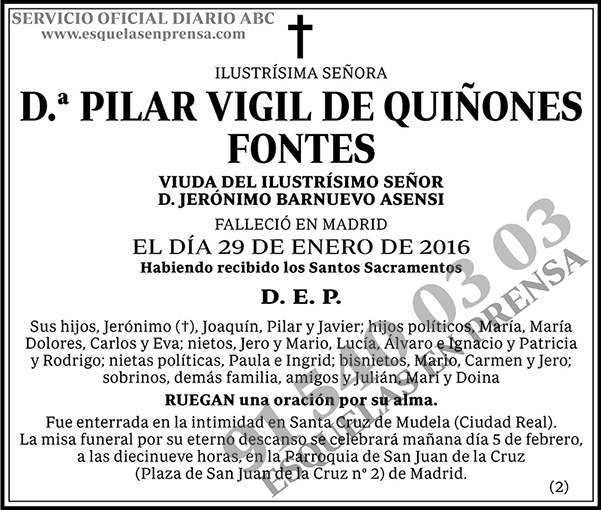 Pilar Vigil de Quiñones Fontes